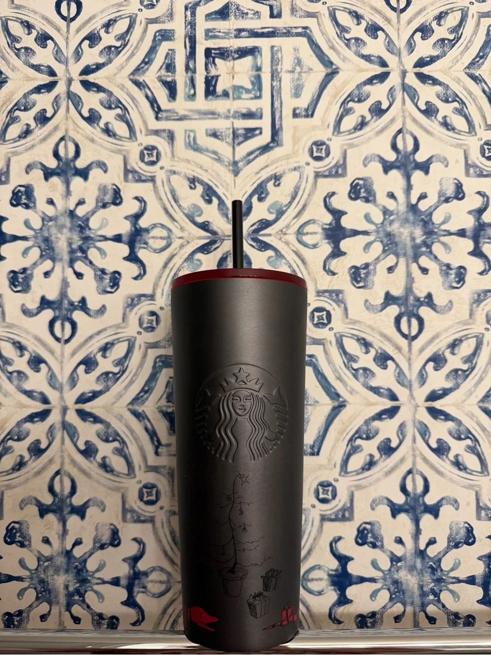Starbucks X Disney Tim Burton's The Nightmare Before Christmas Tumbler NWT